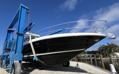 44′ Sea Ray Sundancer, Bottom Paint Trinidad Pro 1088 Black